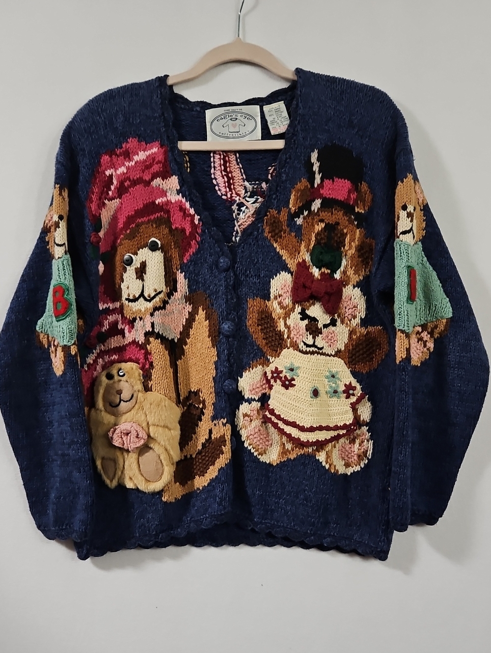 Vintage Eagle's Eye Colletibles Cardigan